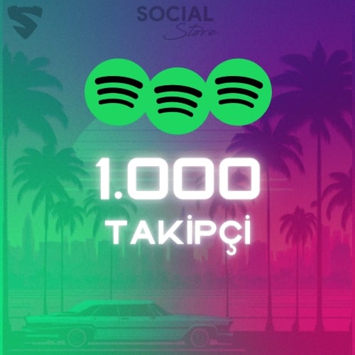  Spotify 1.000 Takipçi